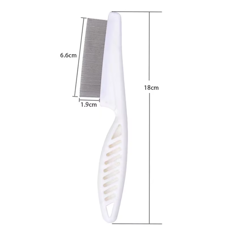 Flea Comb Set For Pets - Fine Tooth Comb For Cats Dogs