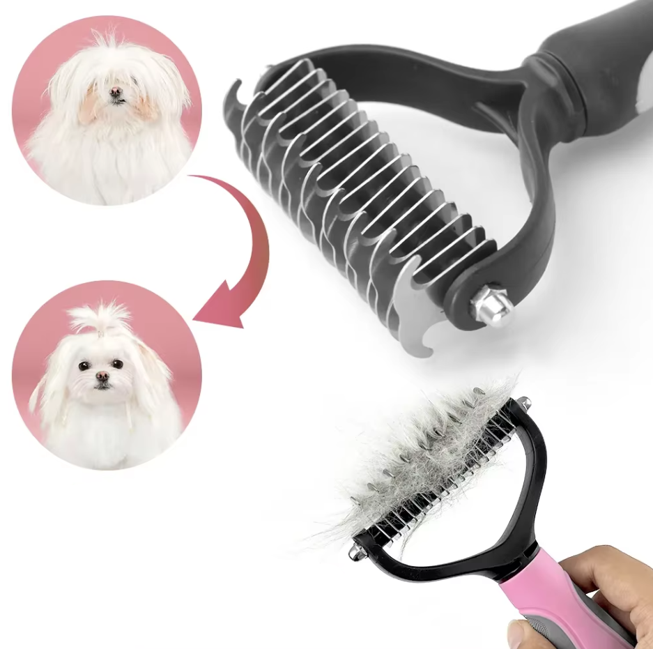 Professional Undercoat Brush - Coat Care For Dogs & Cats