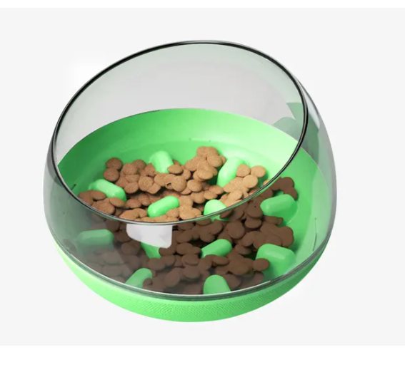 Interactive Food Bowl For Dogs - Slow Food Intake To Support Health