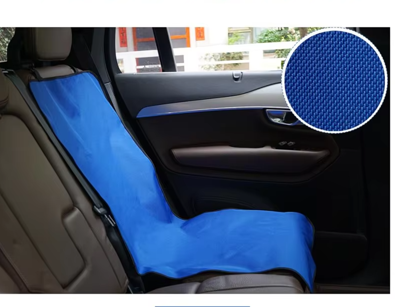Waterproof Car Seat Cover for Dogs - Non - Slip Protective Mat with Seat Belt Fastening