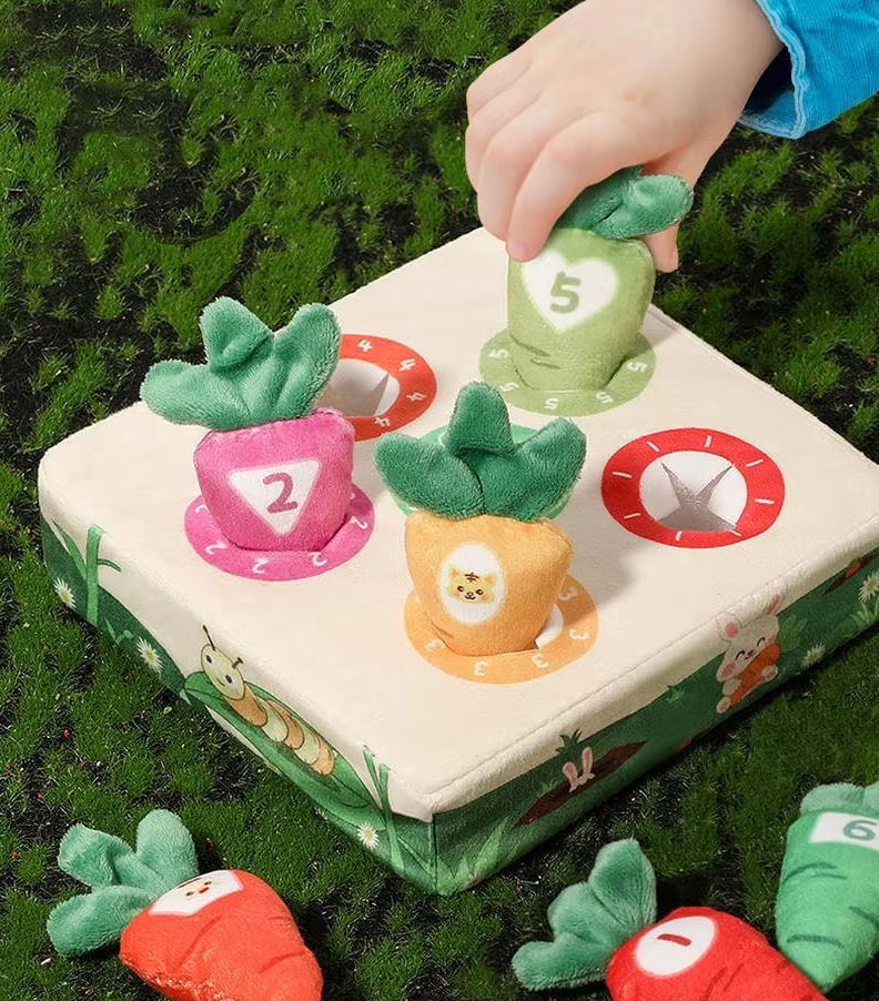 Interactive Cat Toy - Colourful Fish Toys in a Set for Chewing and Playing