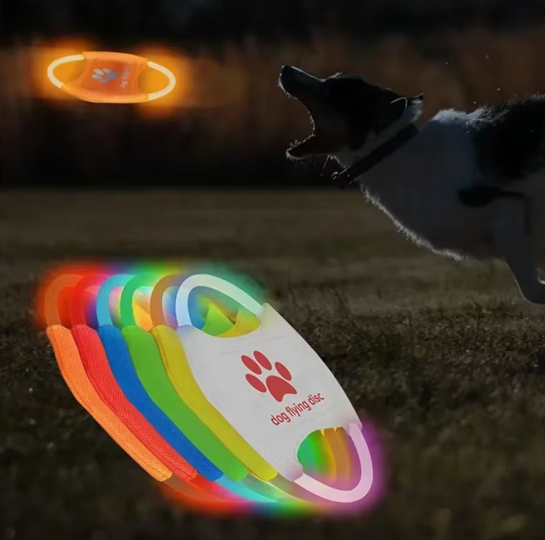 Led Dog Disc - Luminous Flying Disc For Dogs
