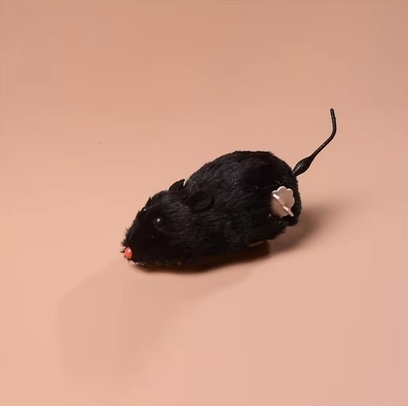 Electric Cat Play Mouse - Interactive Gerbil For Hunting Fun