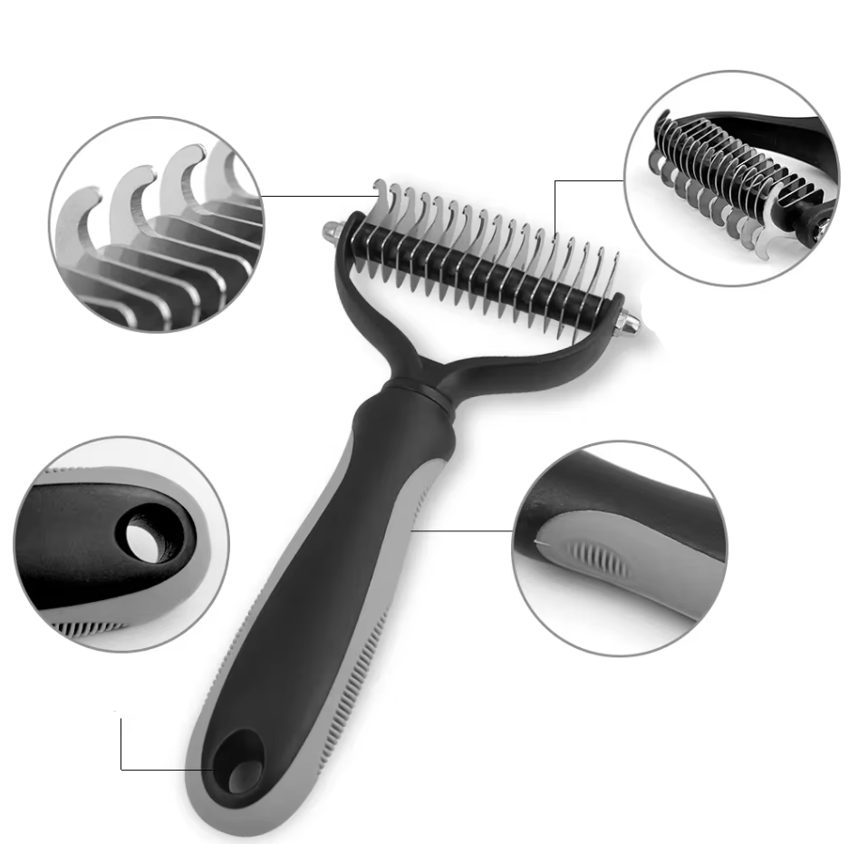 Professional Undercoat Brush - Coat Care For Dogs & Cats