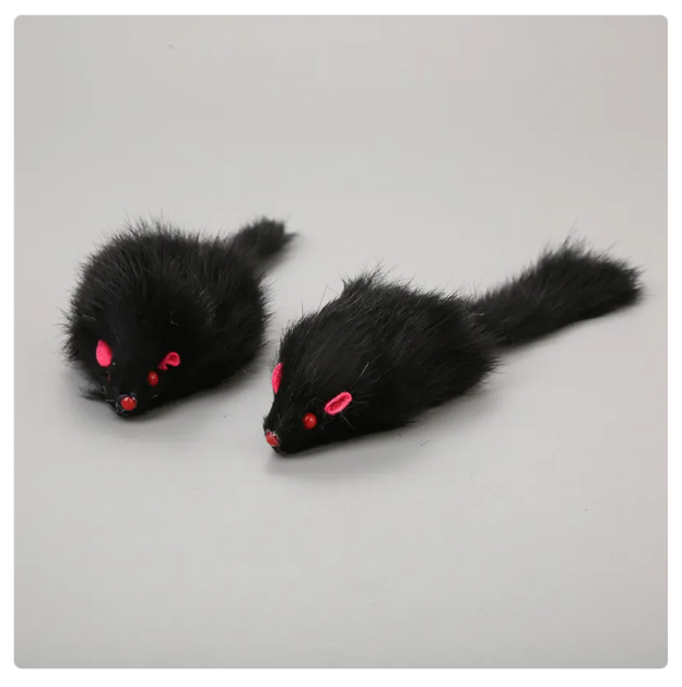 Interactive Cat Toy - Toy Mouse With String To Pull