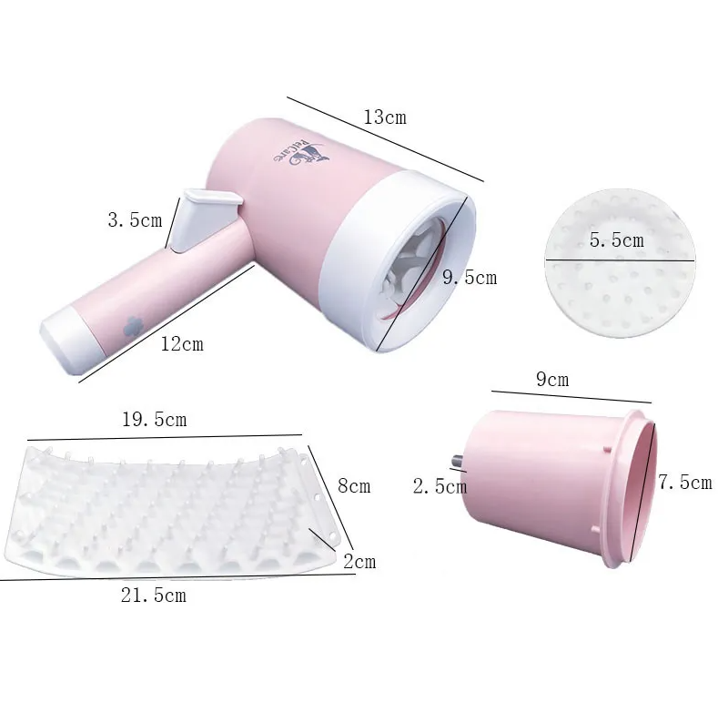 Electric Paw Cleaner With Drying Function For Clean Dog Paws