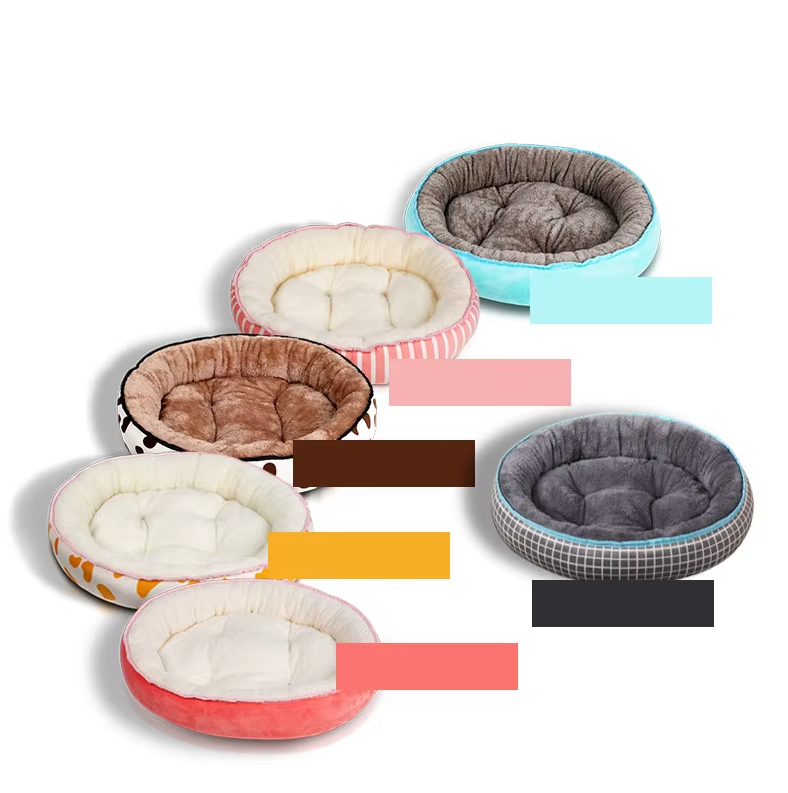 Dog Bed in Dots Design for Comfortable Rest