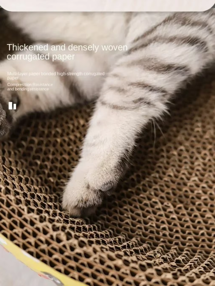 Scratch - Resistant Cat Lying Tray - Robust Scratching Mat With Large Comfort Area