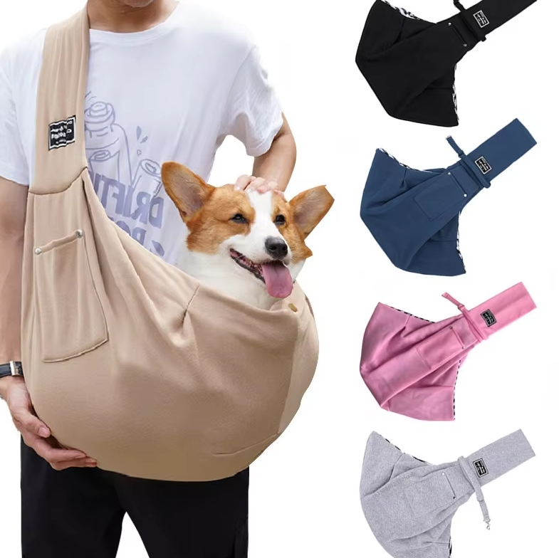 Dog Carrier Bag Shoulder Bag - Comfortable Stylish Pet Carrier Bag For Small Dogs & Cats