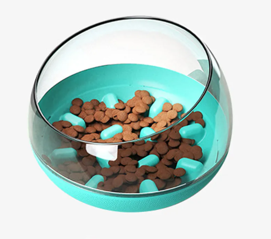 Interactive Food Bowl For Dogs - Slow Food Intake To Support Health