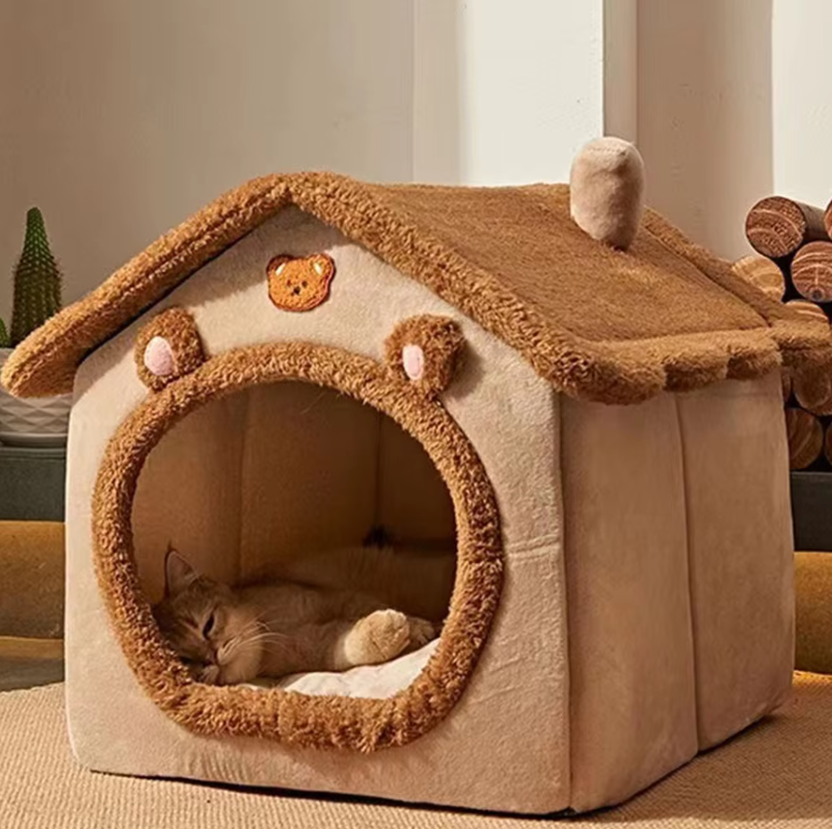 Cosy Pet House - Soft Warming Cat And Dog Bed With A Cosy Design