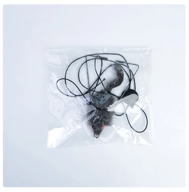 Interactive Cat Toy - Toy Mouse With String To Pull