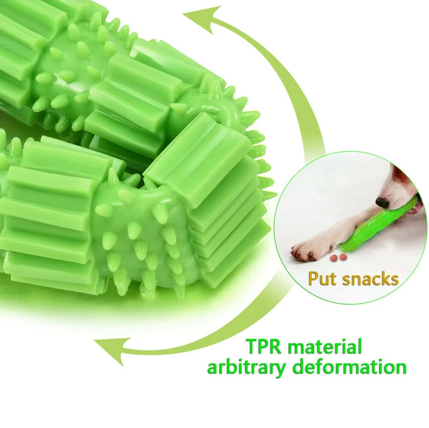 Dog Toy Chew Stick - Robust Bite Stick With Treat Function Dental Care Effect