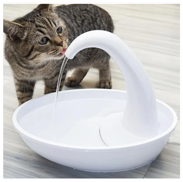 Drinking Fountain For Cats And Dogs - Automatic Water Fountain 2.34L