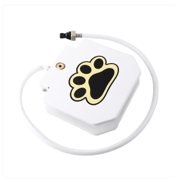 Tread-proof Outdoor Dog Drinking Fountain With Water Connection And Paw Activation