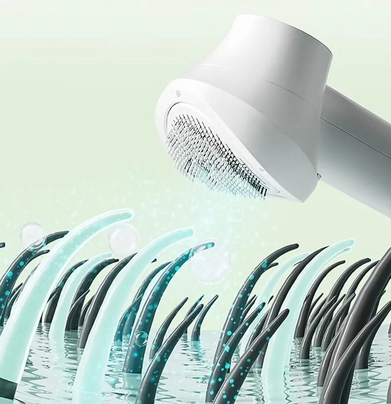 Hair Dryer With Digital Display - Intelligent Temperature Control For Fast And Gentle Drying