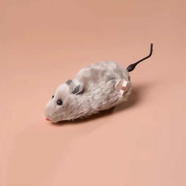 Electric Cat Play Mouse - Interactive Gerbil For Hunting Fun