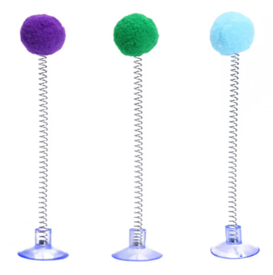 Federball With Suction Cup - Interactive Cat Toy