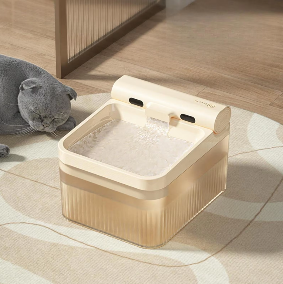Elephant Water Dispenser For Pets - Simulates Running Water With Triple Filtration
