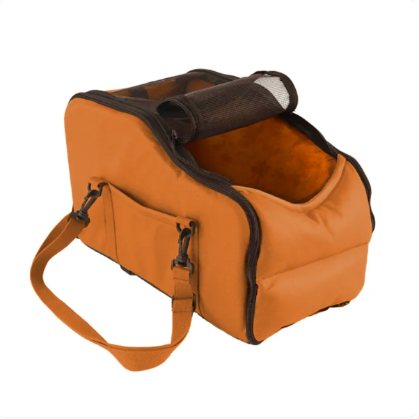 Portable Pet Carrier Bag With Mesh Window And Shoulder Strap