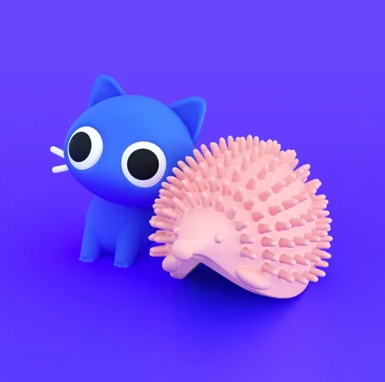 Silicone Cat Toy In Ufo Shape | Toy Filled With Catnip