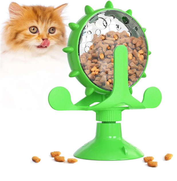 Interactive Snack Dispenser For Cats