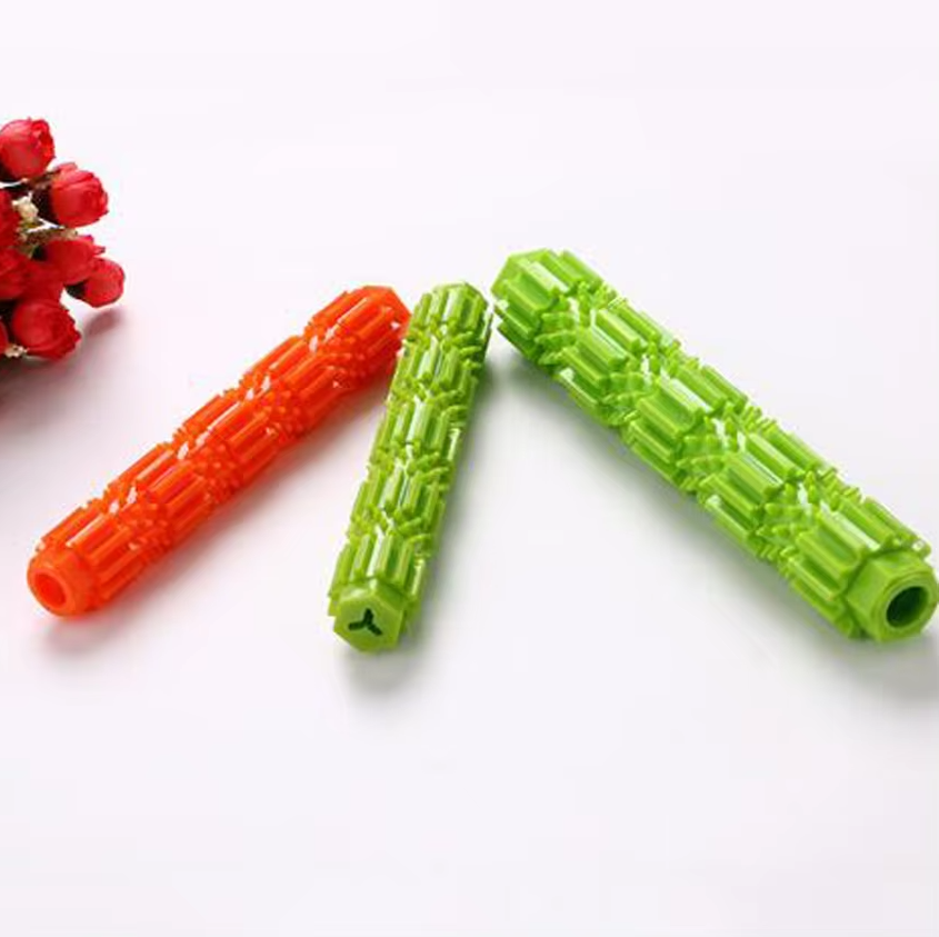 Dog Toy Chew Stick - Robust Bite Stick With Treat Function Dental Care Effect