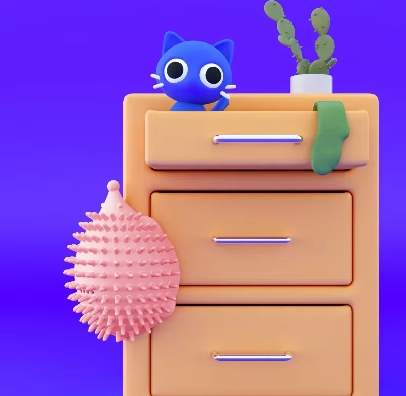 Silicone Cat Toy In Ufo Shape | Toy Filled With Catnip