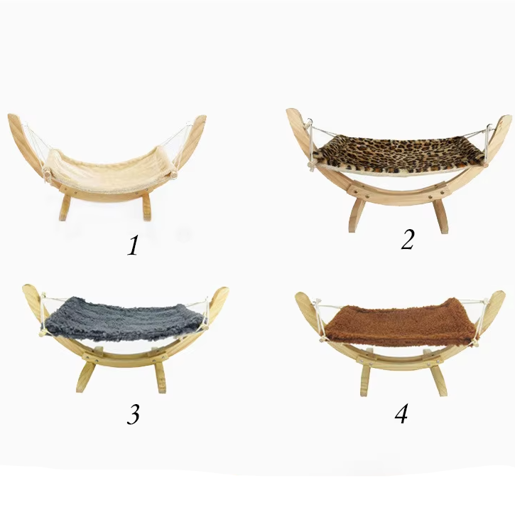 Cat Hammock - Soft Cover For Wooden Cat Bed Washable And Durable