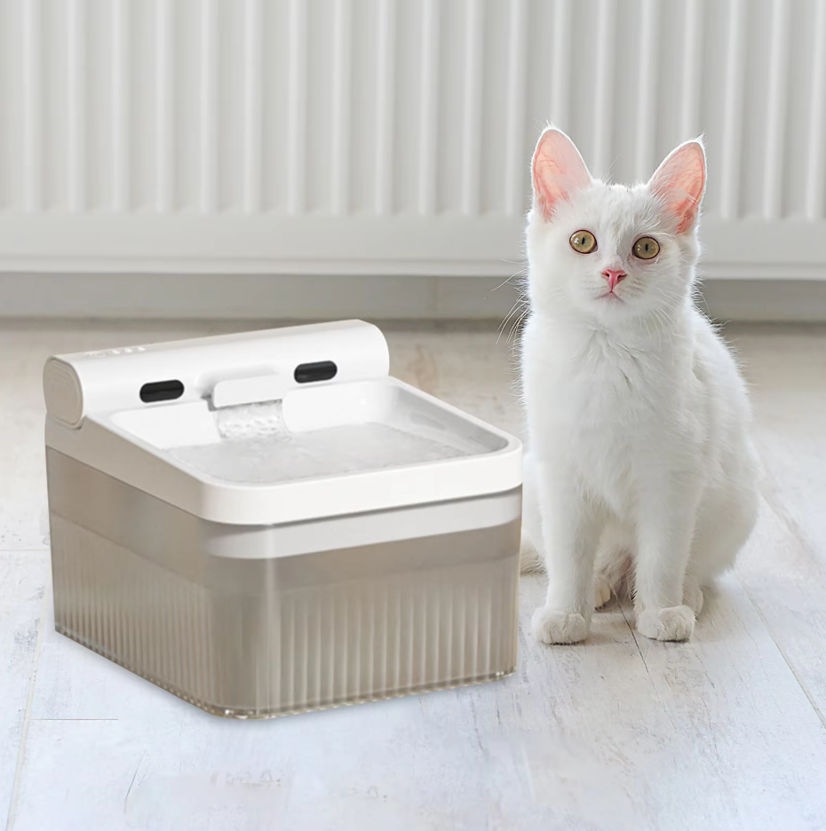 Elephant Water Dispenser For Pets - Simulates Running Water With Triple Filtration