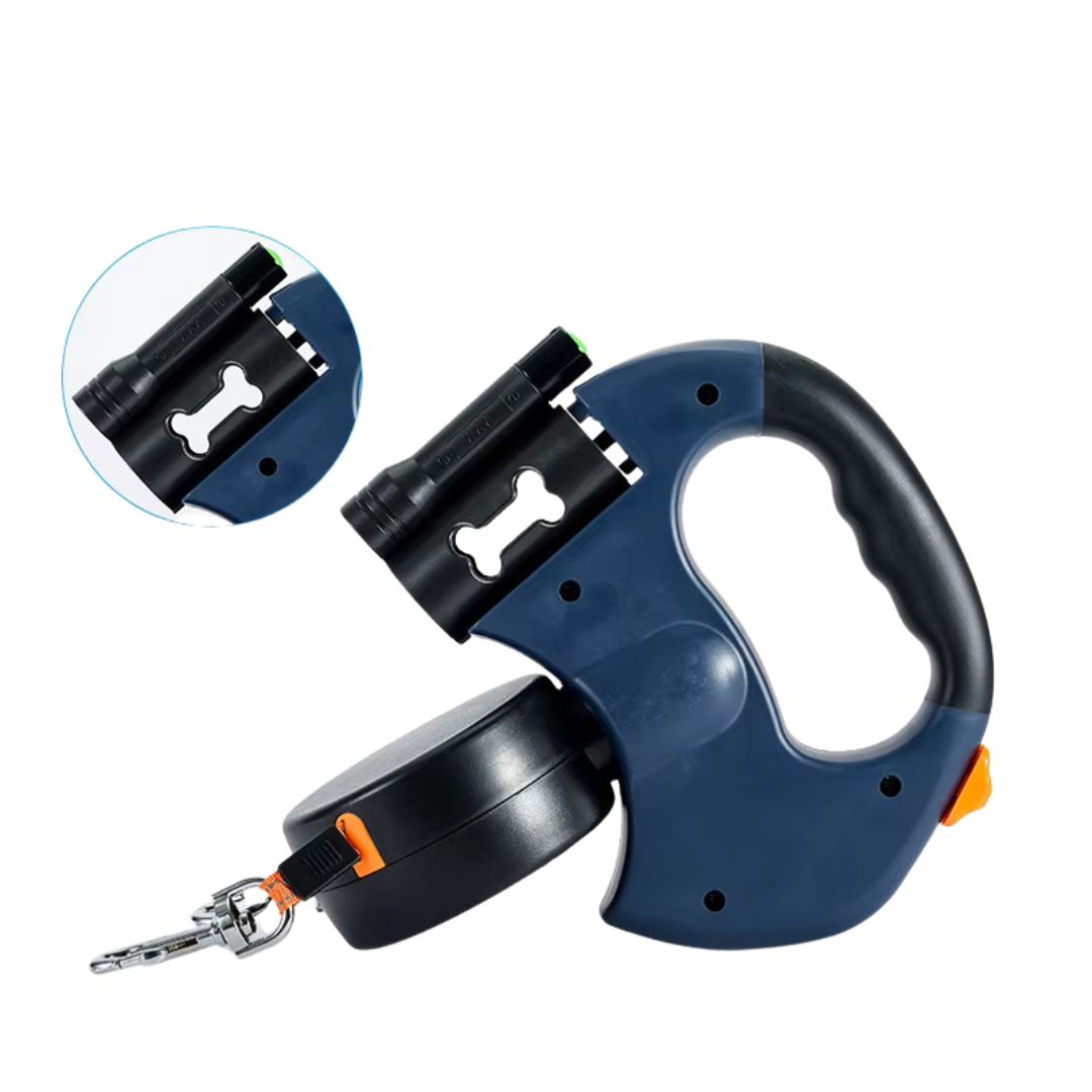 Practical Anti-wrap Double Dog Lead