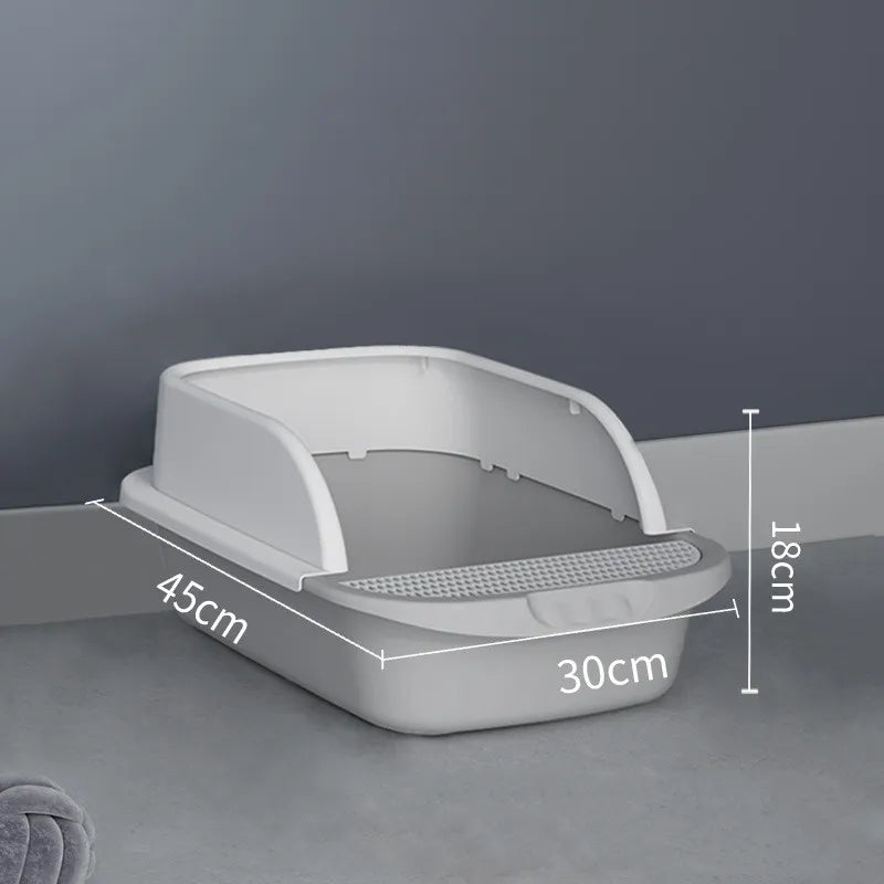 Cat Litter Tray With High Rim - Practical And Hygienic