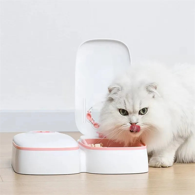 Automatic Food Dispenser With Timer For Cats And Dogs