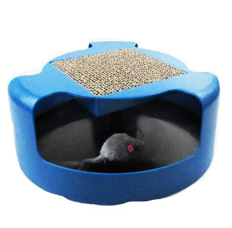 Interactive Cat Toy With Mouse - Toy With Movable Mouse For Cats