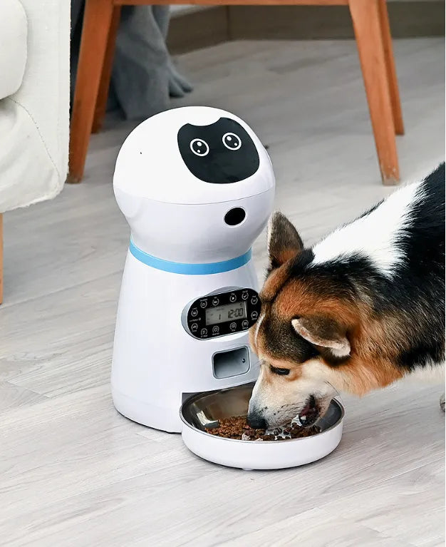 Automatic Food Dispenser For Dogs With Digital Display