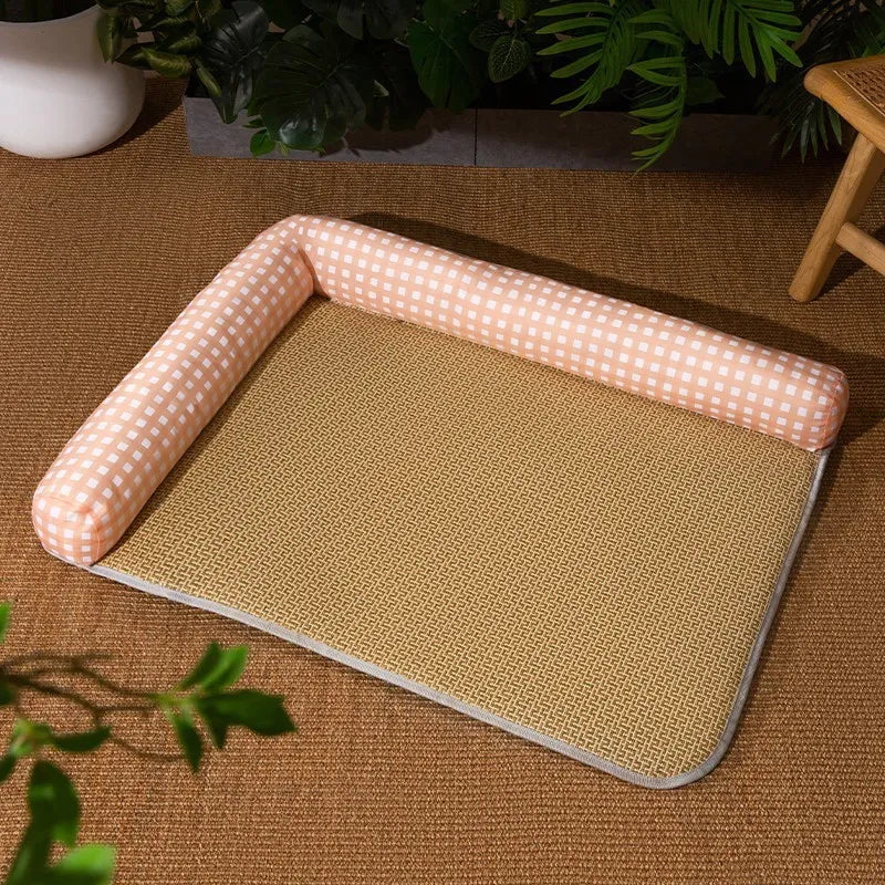Cooling Mat For Cats With Raised Edge - Summer Refreshment For Pets