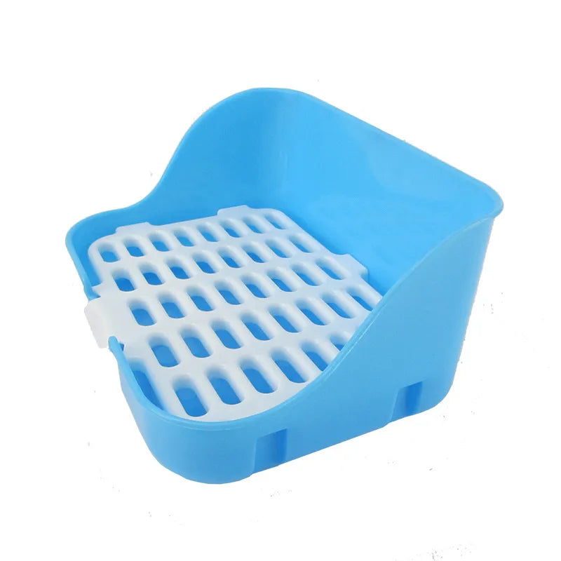 Plastic Litter Tray With Ventilation Grille - Practical And Easy To Clean