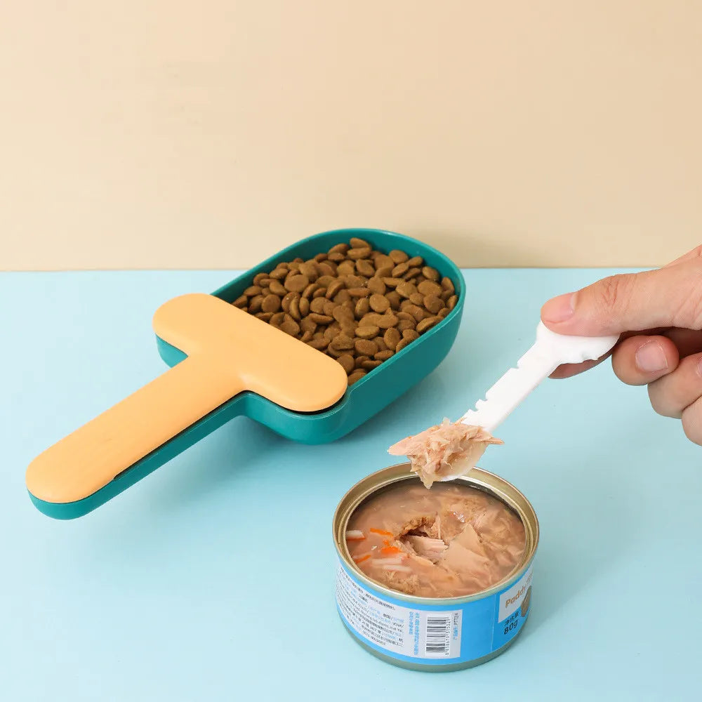 Food Measuring Spoon For Dogs And Cats - Cute Ice Cream Sundae Design Food Spoon