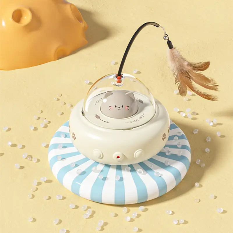 Cat UFO Laser Toy