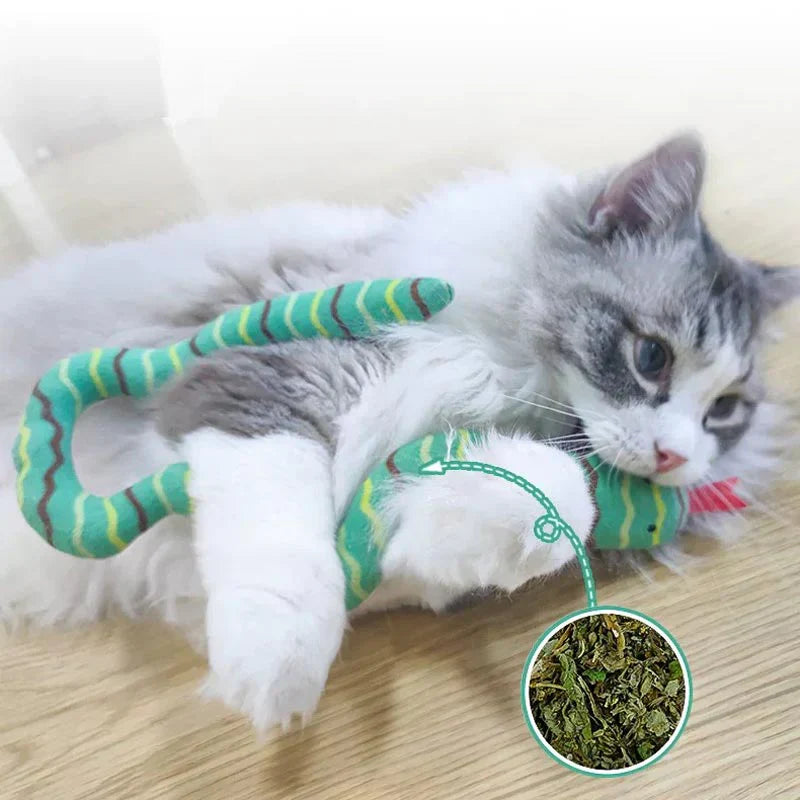 Catnip Snake Toy