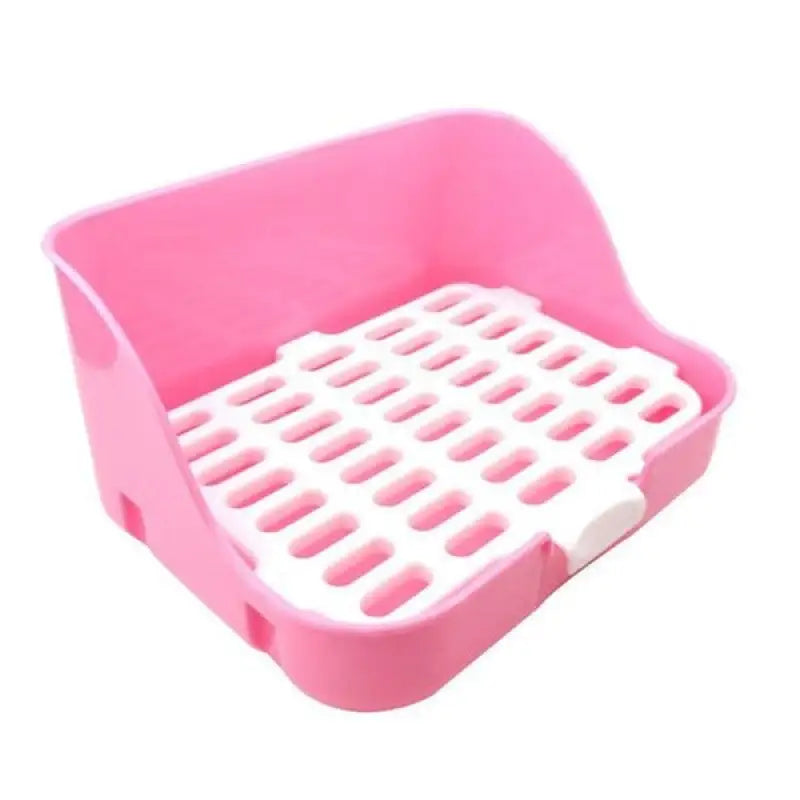 Plastic Litter Tray With Ventilation Grille - Practical And Easy To Clean