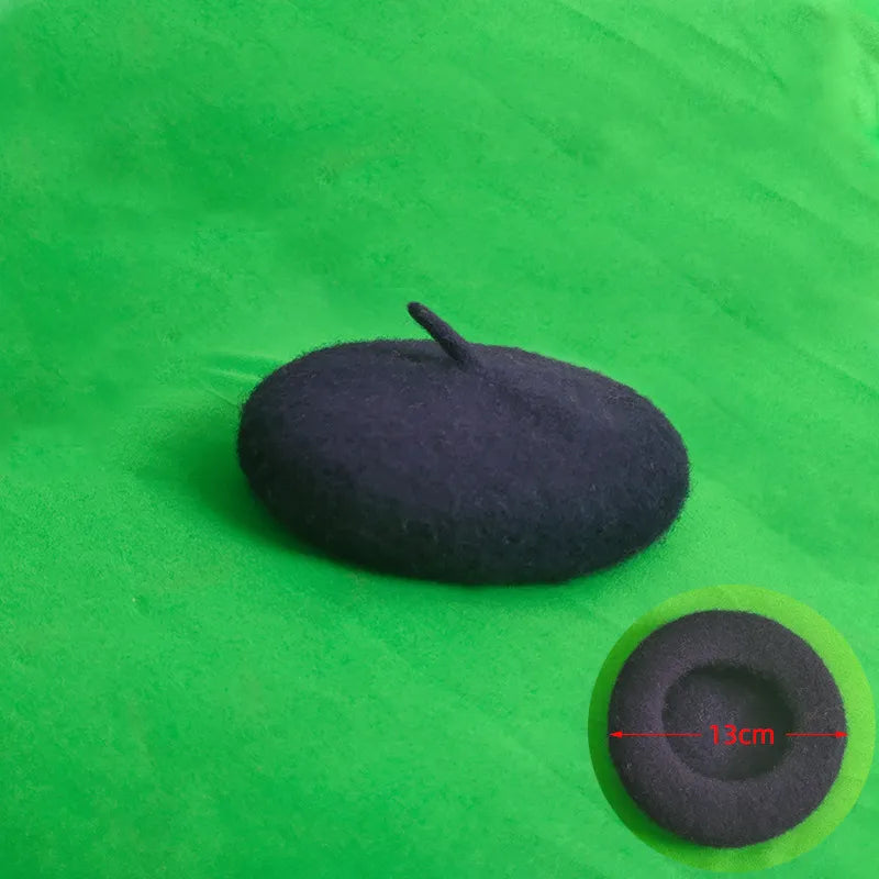 Felt Baret For Pets In 3 Colours - Fashionable Accessory For Dogs And Cats