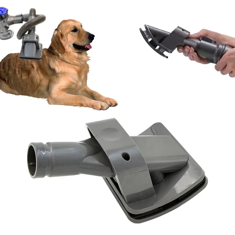 Pet Hair Brush Attachment - Vacuum Cleaner Attachment For Pet Care And Coat Cleaning