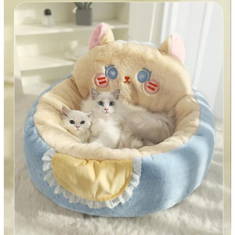 Cosy Cat Bed In A Cute Design - Cosy Bed For Cats And Small Pets