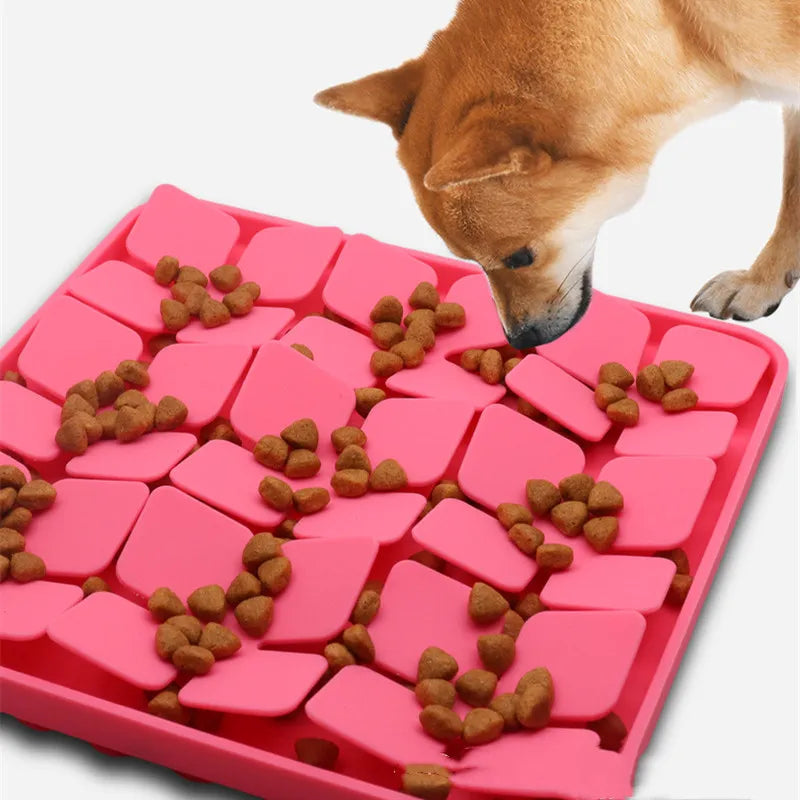 Interactive Feeding Mat For Dogs - Promotes Mental Stimulation And Slow Eating