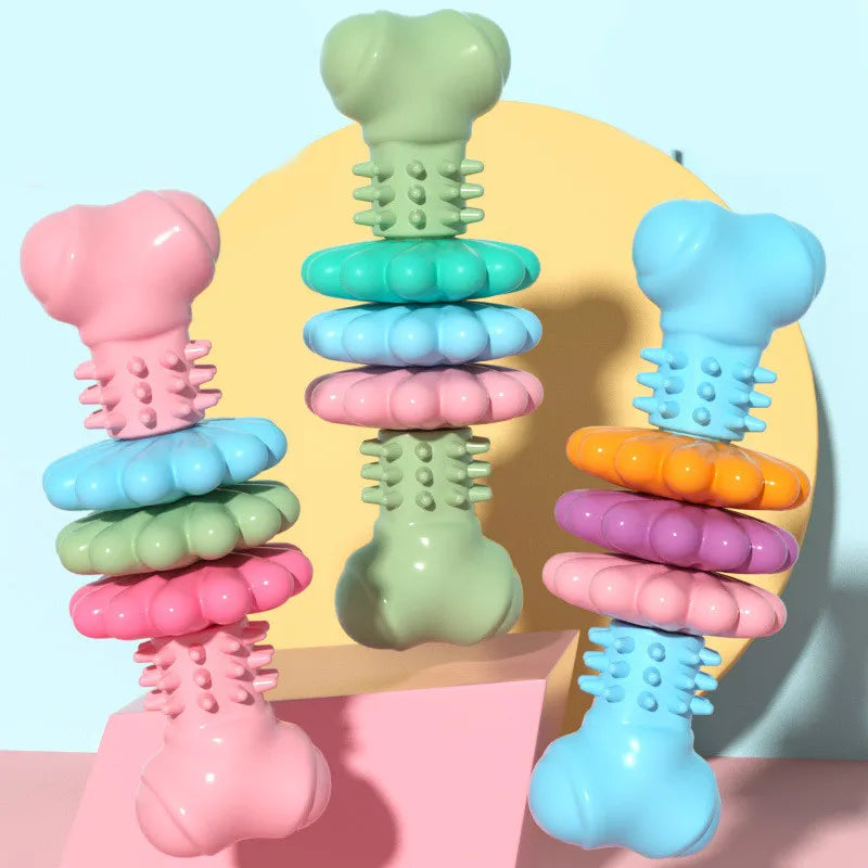 Dog Chew Toy With Teethers - Interactive Chew Toy For Dogs