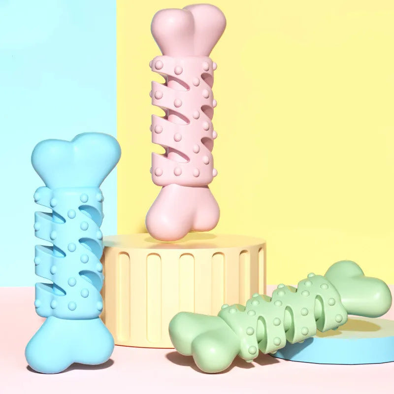 Dog Chew Toy - Dental Care Chew Toy In Bone Shape