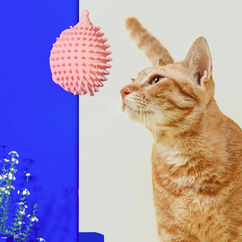 Silicone Cat Toy In Ufo Shape | Toy Filled With Catnip
