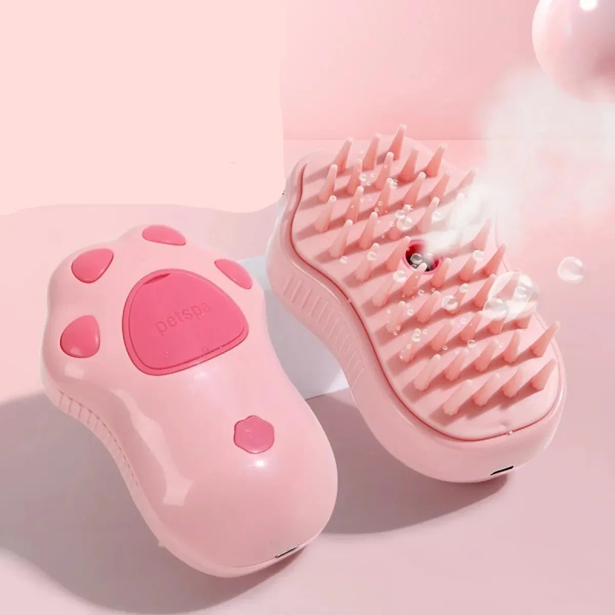 Dog Grooming Brush with Massage Function - Pet Brush for Grooming , Detangling and Hair Removal