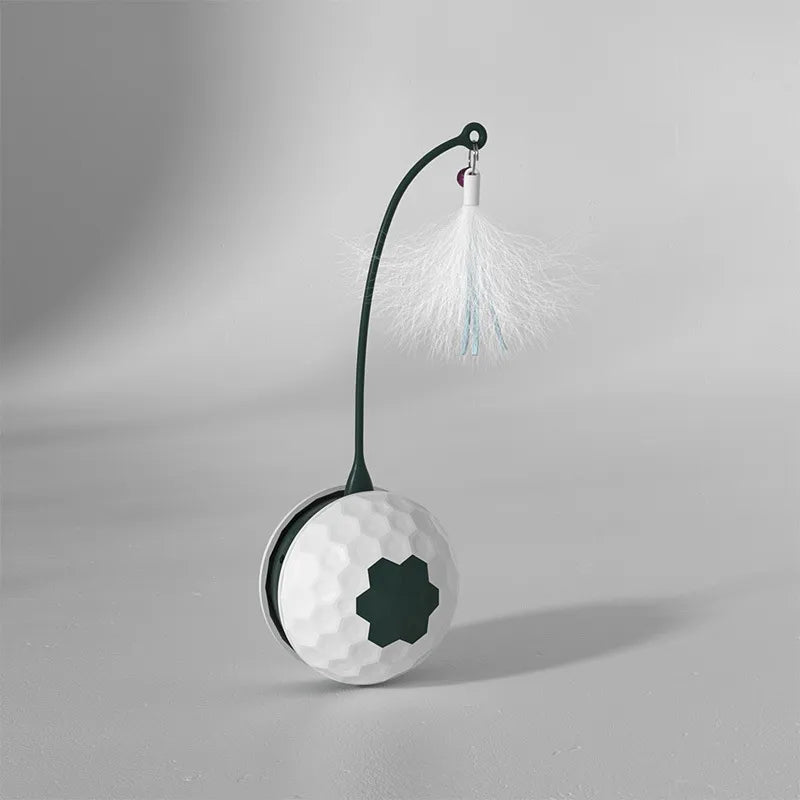 Interactive Cat Toy With Spring - Electronic Toy Ball For Cats
